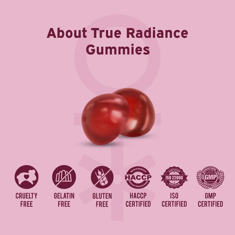 Nutriburst Daily Nutrition True Radiance 60 Gummies