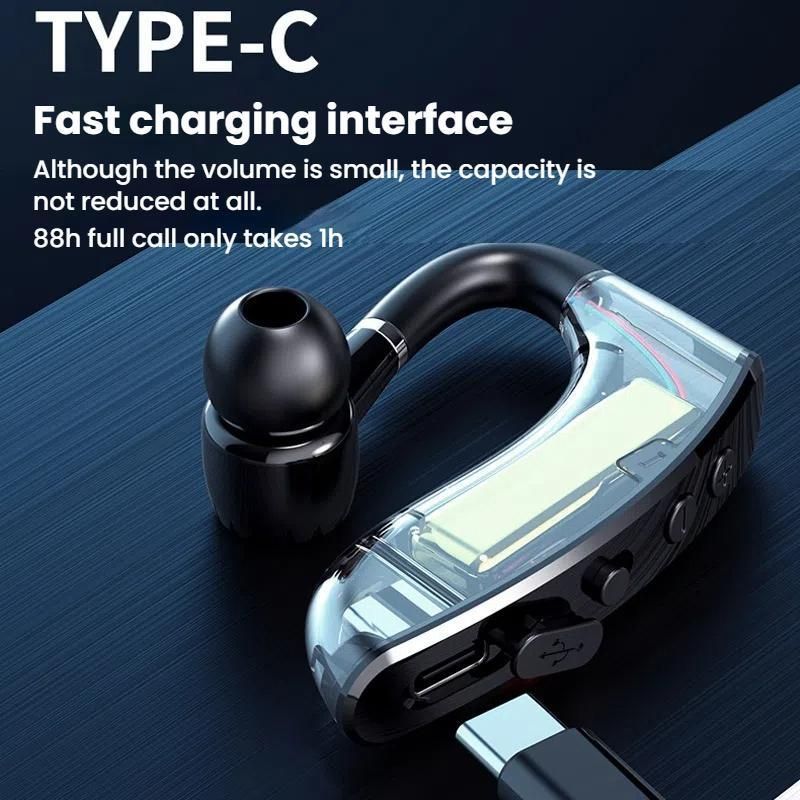 On-Ear Business Digital Display Bluetooth Earphone V18