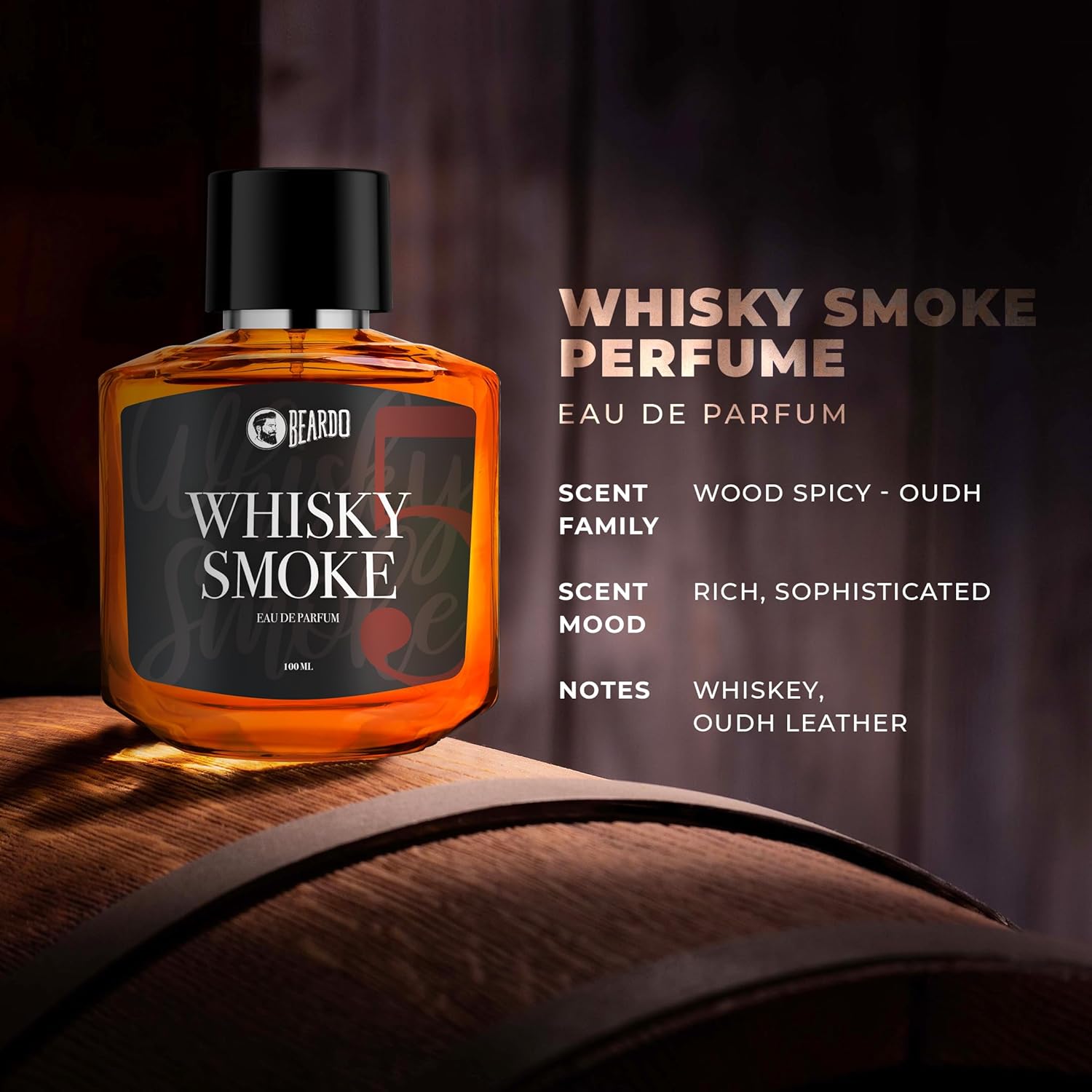 Beardo Whiskey Smoke Perfume 100ml