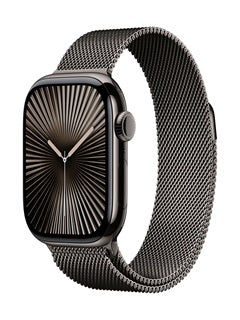 Series 10 GPS + Cellular 42mm Titanium Milanese Loop