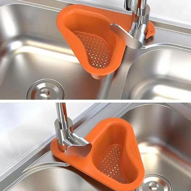 Swan Drain Basket Sink - Durable Kitchen Sink Strainer for Food Waste & Debris Collection