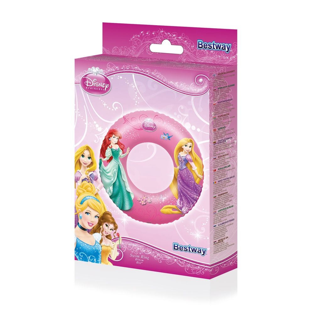 Bestway Disney Princess Swim Ring 56cm, 3+ years