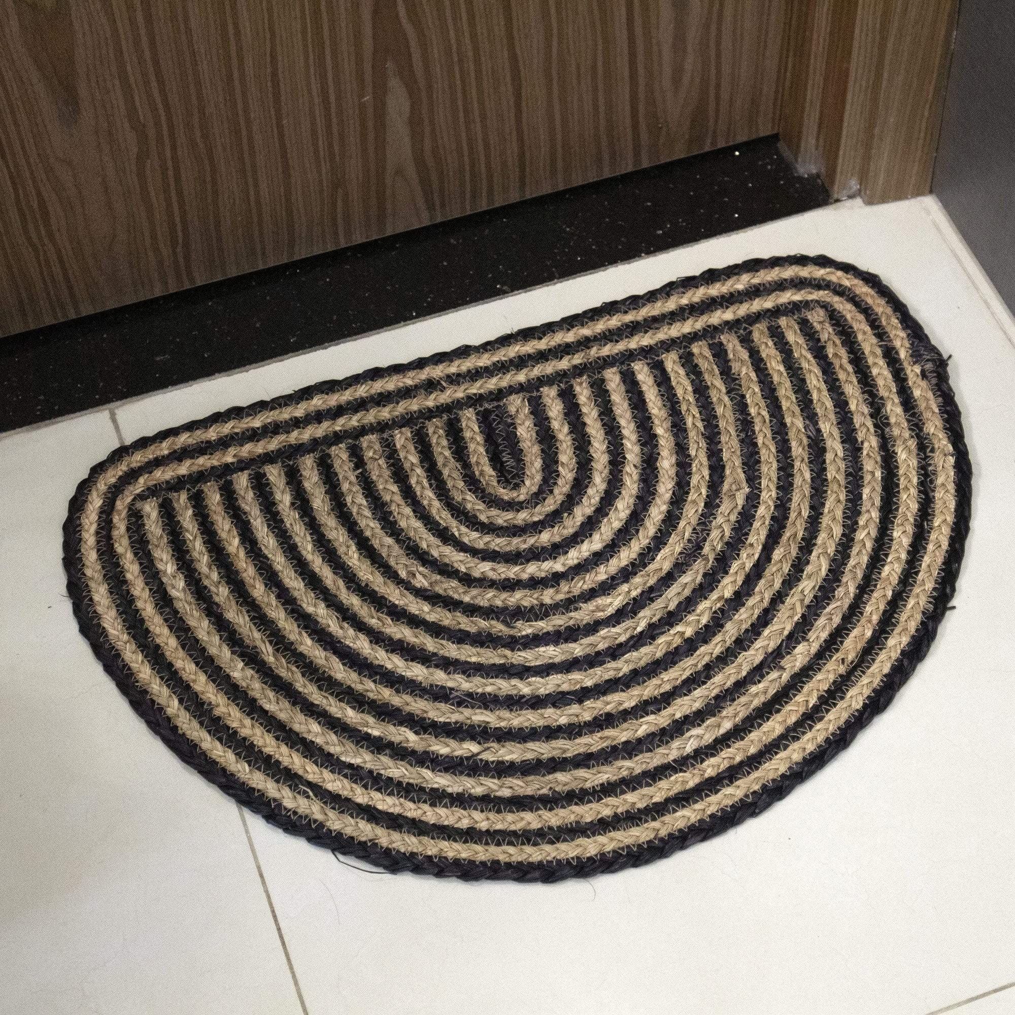 AIESY®- Modern Handwoven Jute Reversible Rug for Home