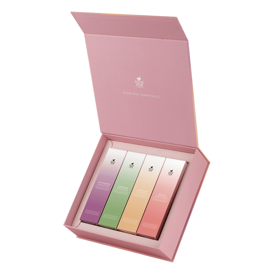 Traveling Set Room Diffuser 30ml x 4Pcs Reunrom Floral & Fruity