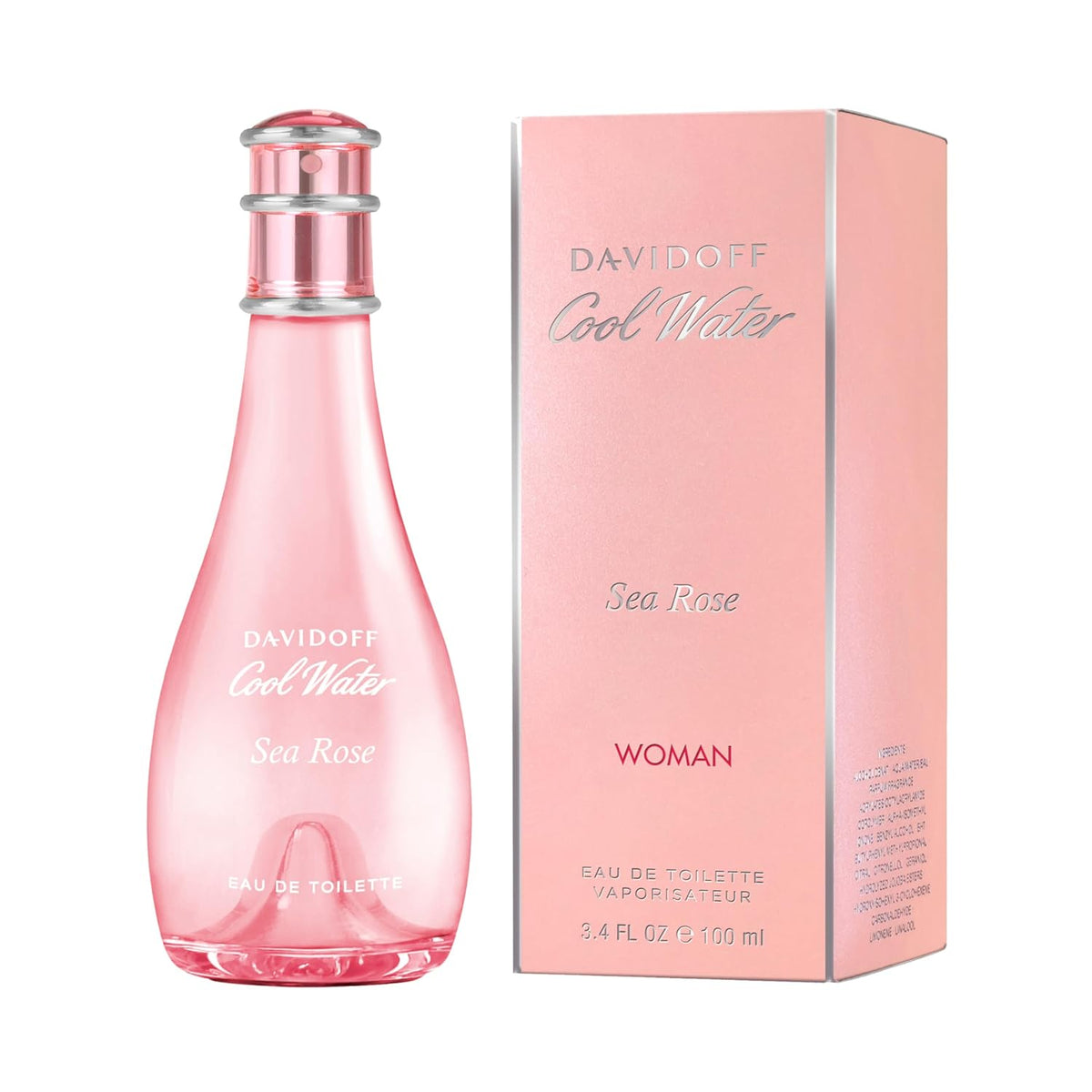 Davidoff Cool Water Sea Rose Eau De Toilette For Women, 100ml