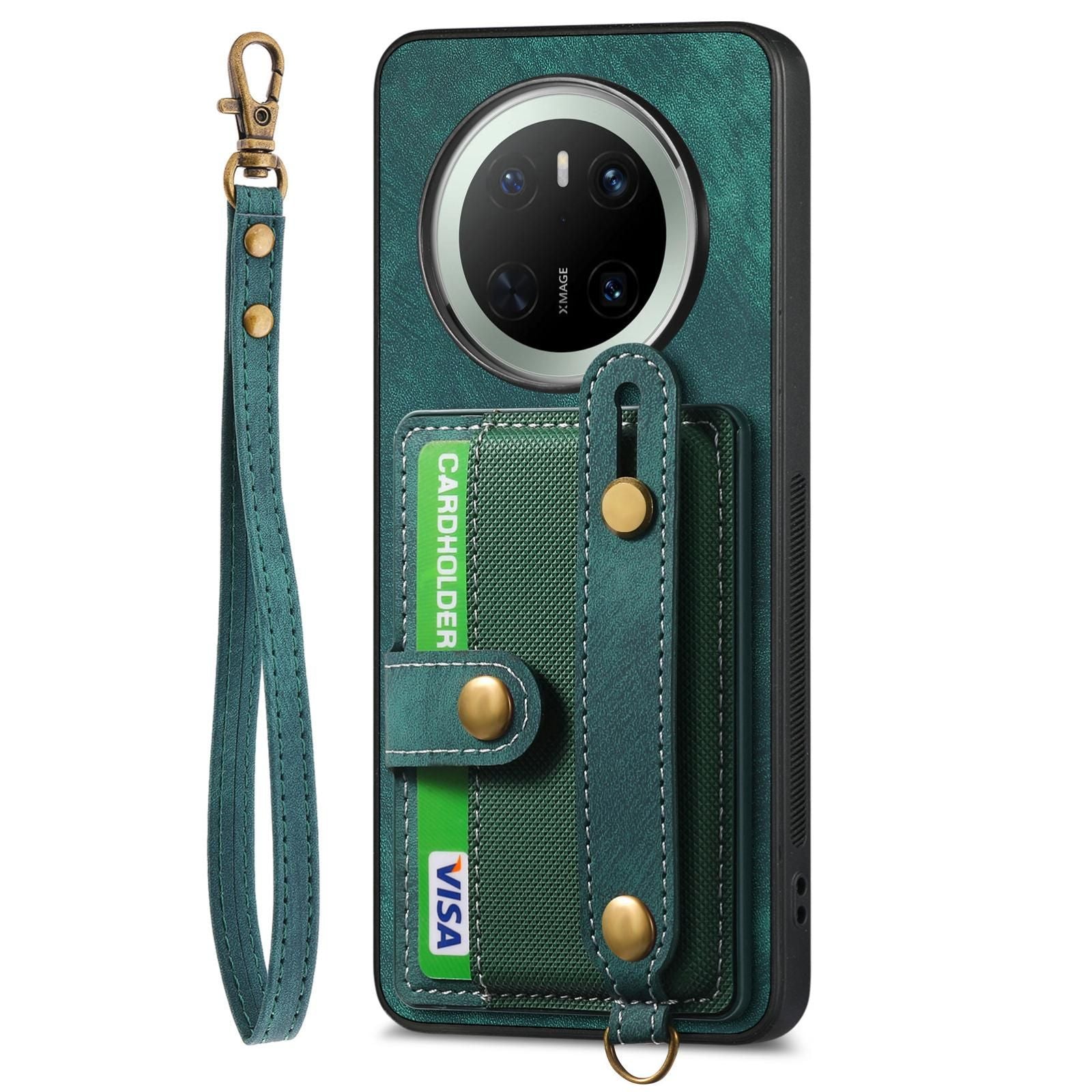 Retro Card Wallet Case For Huawei Mate 70 Pro