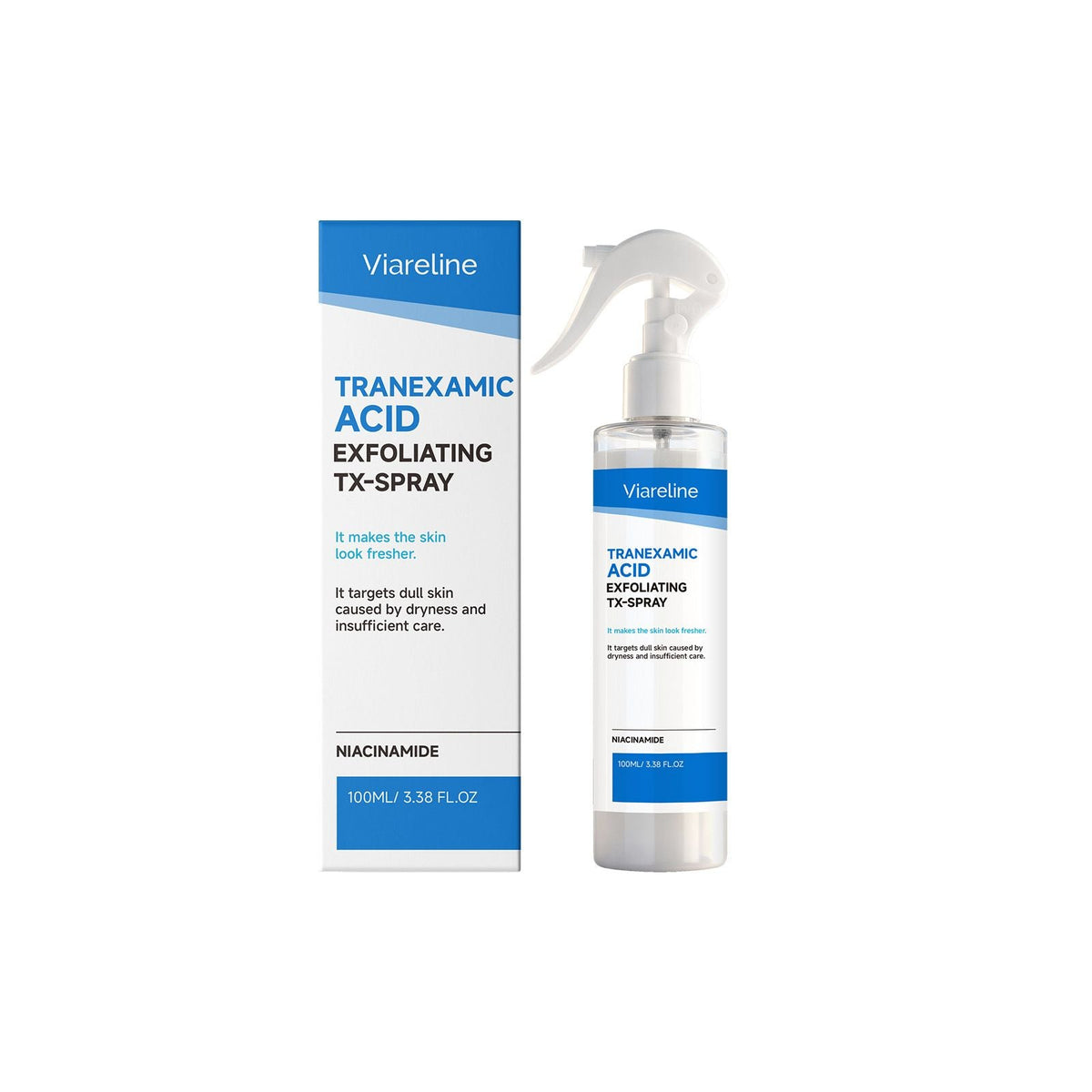 100ml Exfoliating Facial Spray with Dead Skin Removal and Hydration