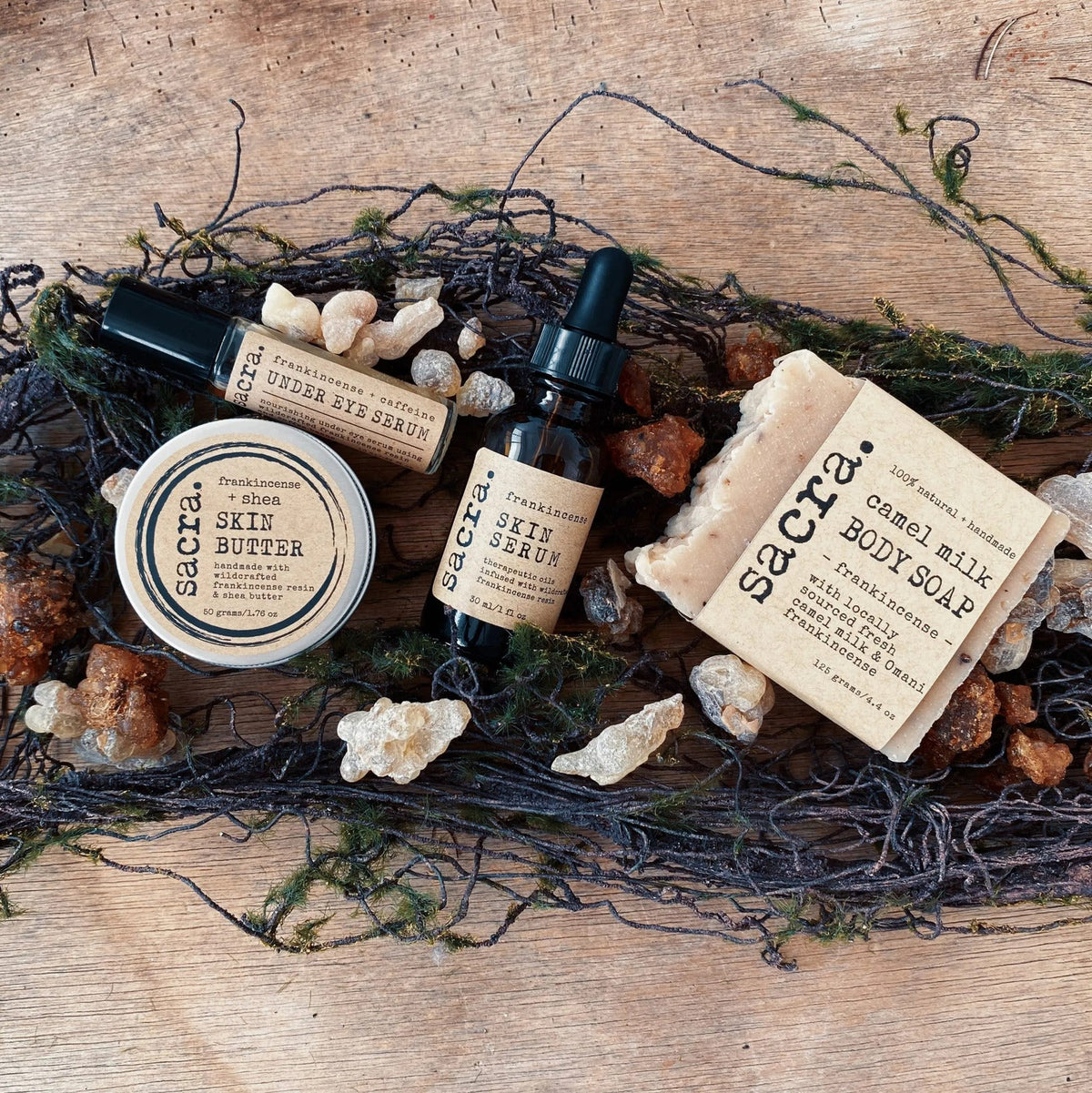 4-Piece SACRA Frankincense Discovery Set