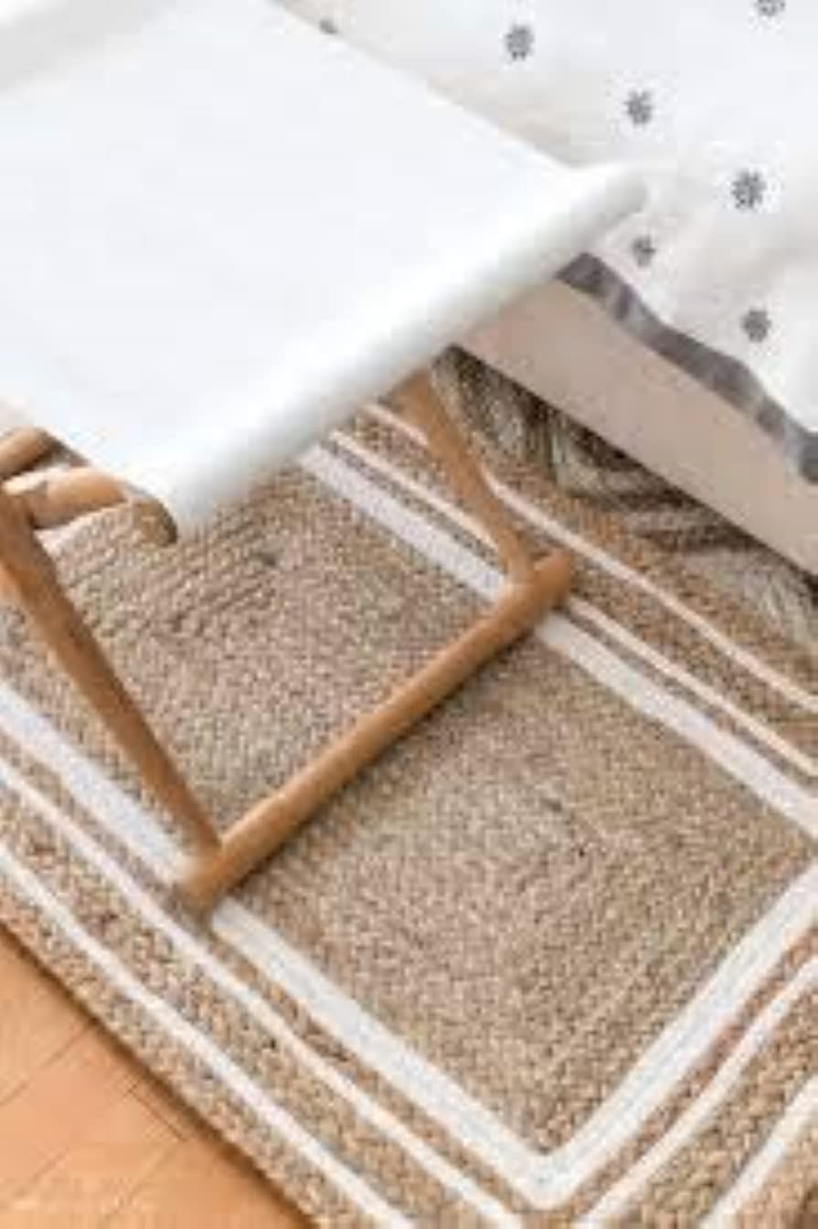 AIESY® Handwoven Jute Reversible Runner Beautiful Rug
