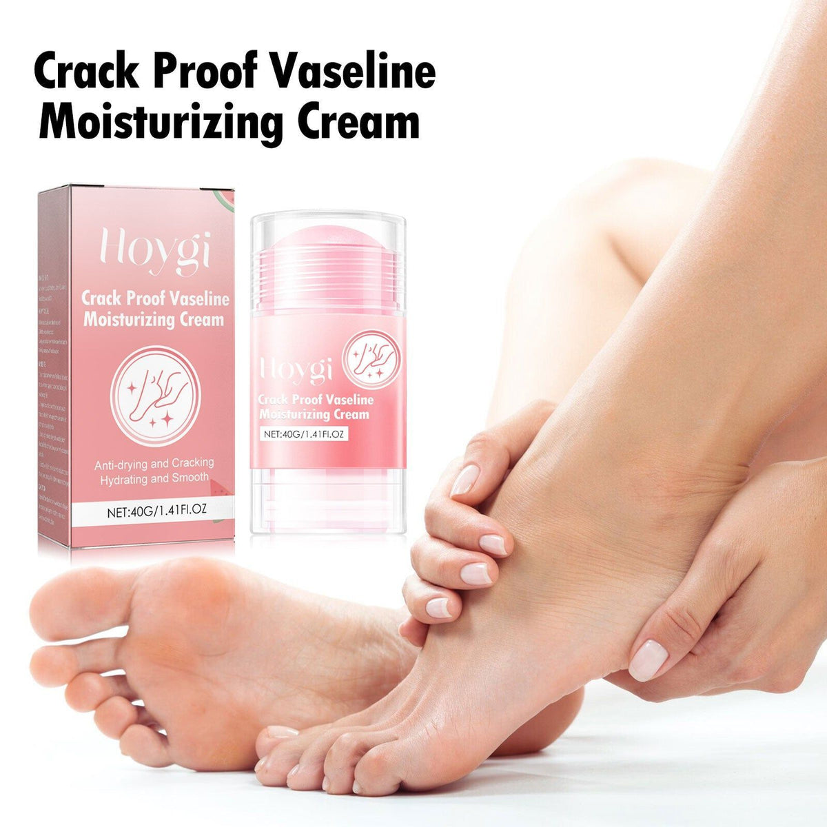 Prevent Dry Hands and Feet from Cracking, Deep Moisturizer with Vitamin E, Shea Butter ,40g
