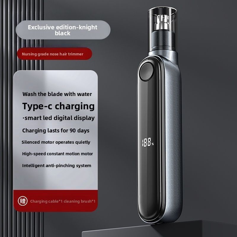 USB Type-C Rechargeable Nose Hair Trimmer