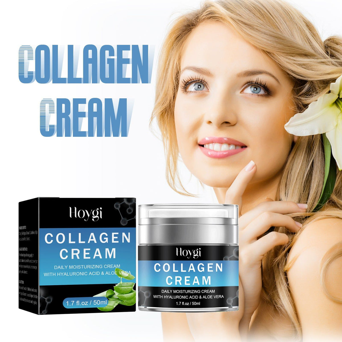 Revitalize Your Skin with Anti-Aging Face Cream, Hydrating Collagen Moisturizer ,50ml