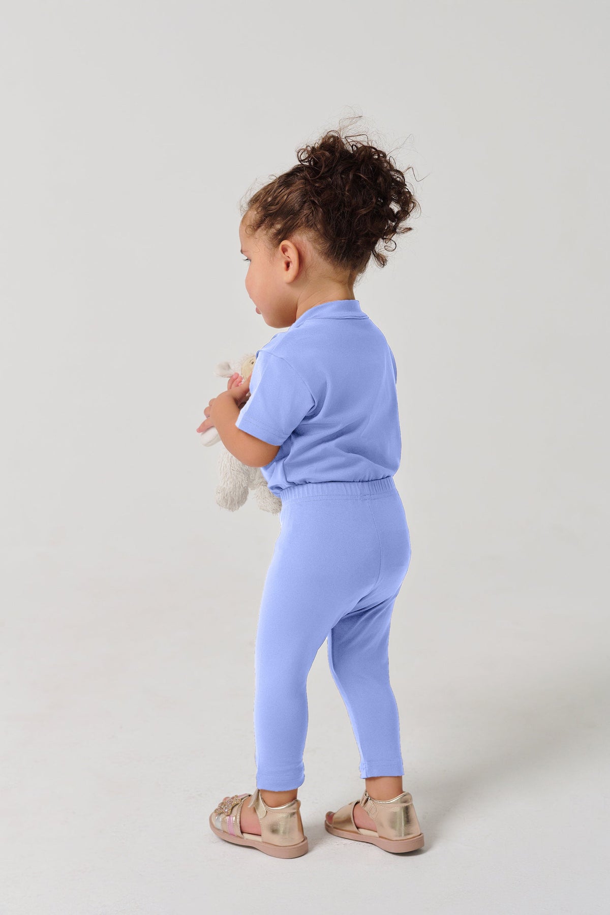 MULU Classic Unisex Baby Tights - Light Blue