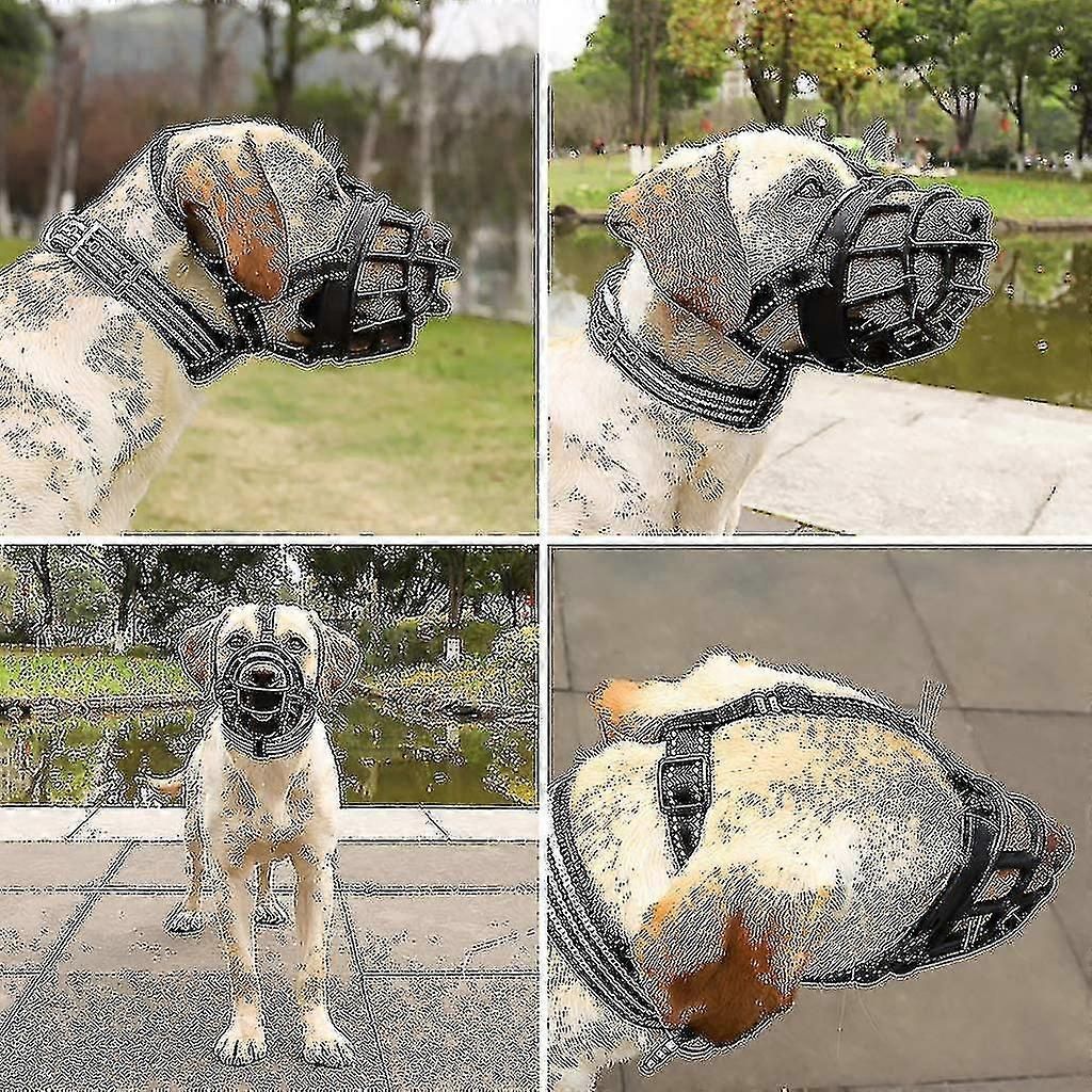 Soft Basket Muzzle For Dogs Secure And Comfortable Fit, Better Prevent Bites, Chewing And Barking Muzzle zxin