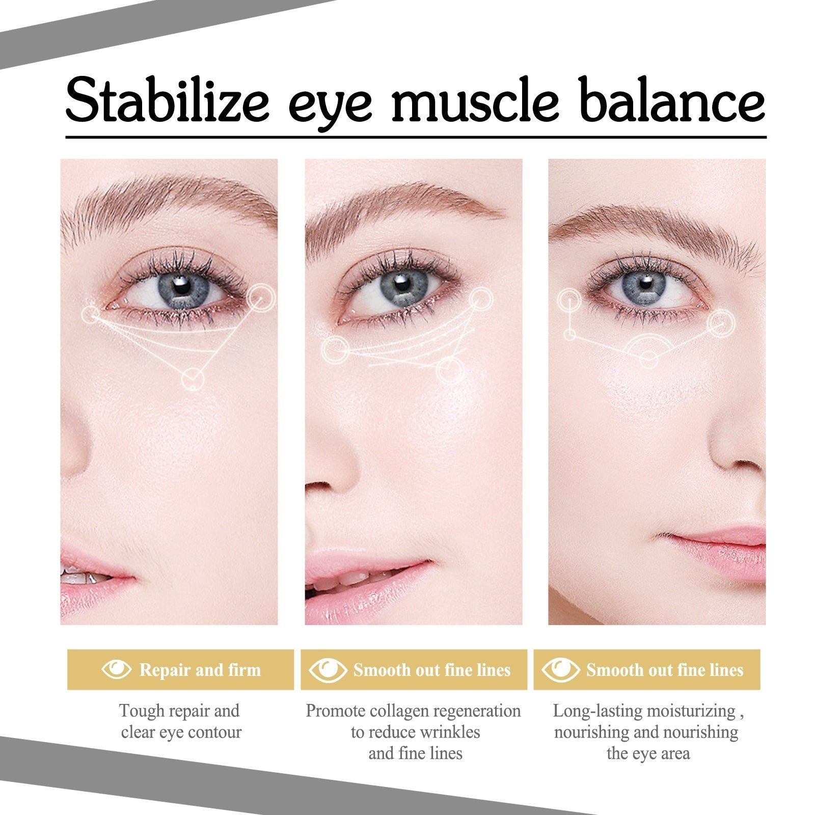 Retinol Eye Cream, Fade Fine Lines, Anti-Aging, Moisturize, Tighten Skin ,15ml