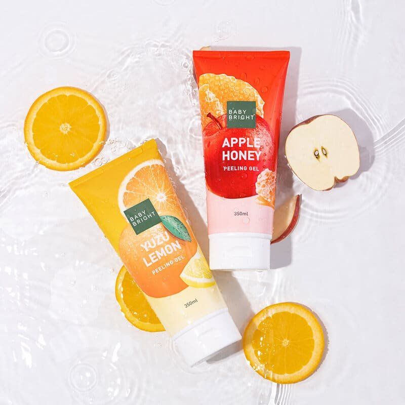 YUZU LEMON PEELING GEL 350ML <br/> BABY BRIGHT (B)