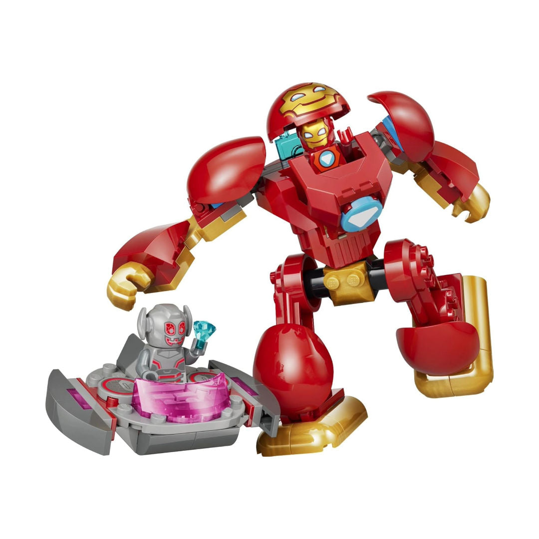 LEGO Marvel Iron Man and His Amazing Friends: Ultron vs Iron Man Building Set, Age 4+ Years