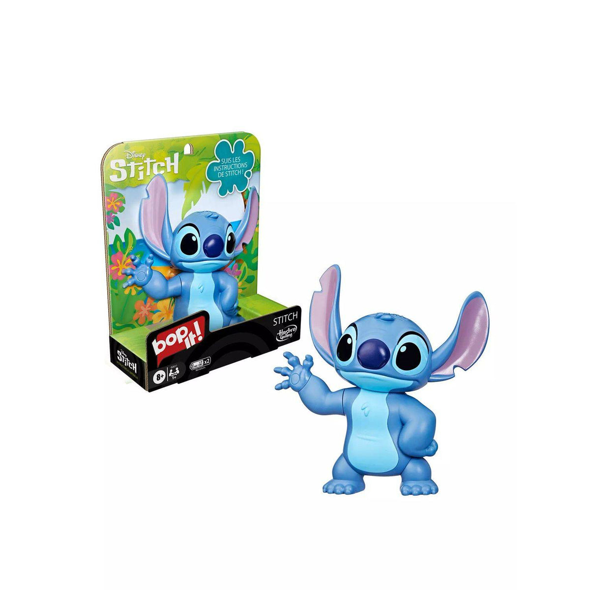 Bop It! Disney Lilo & Stitch Stitch Electronic Game (16.51cm), 8+ years