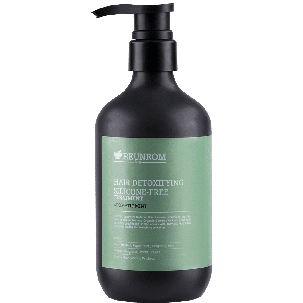 Hair Detoxifying Silicone-Free Treatment 500ml Reunrom Aromatic Mint