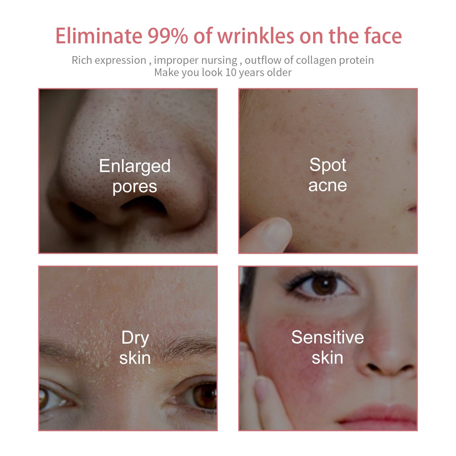 4-in-1 Deep Cleansing Mousse, Gentle Face Wash, Brightening, Hydrating ,60ml