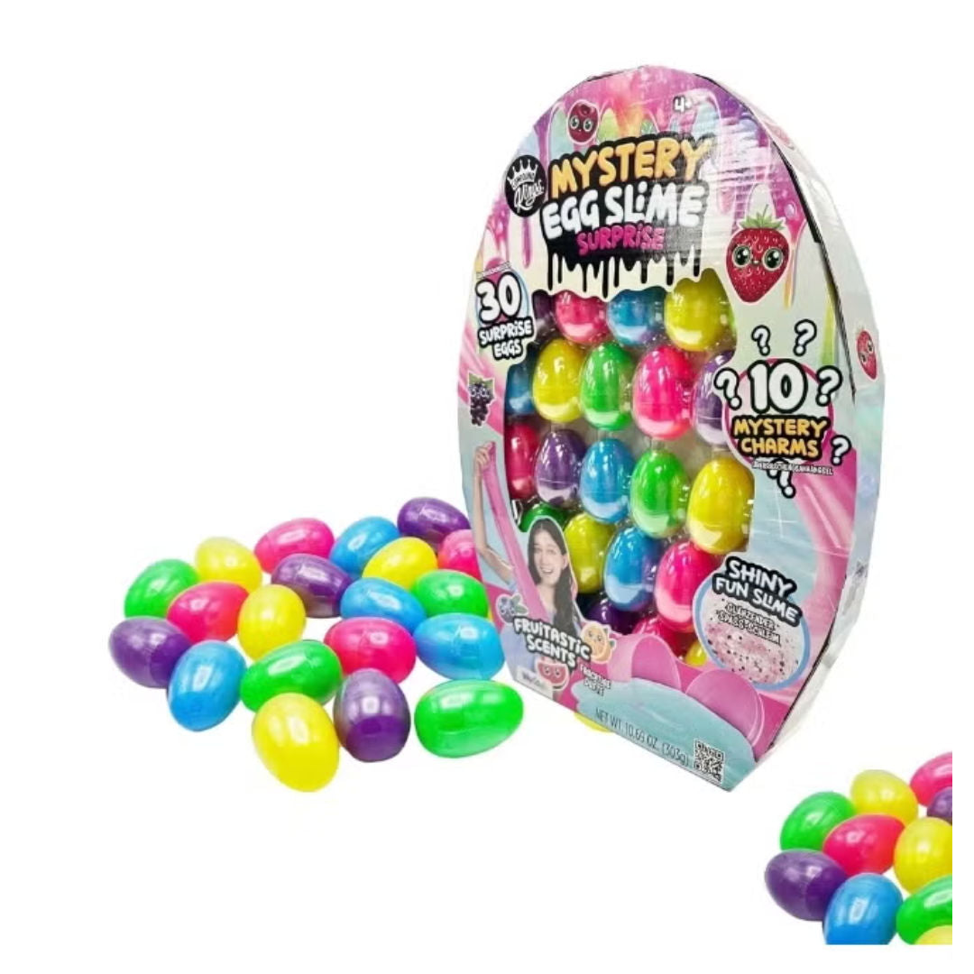 WeCool COMPOUND Kings Mystery Egg Scented Slime With 30 Surprises + 10 Mystery Charms