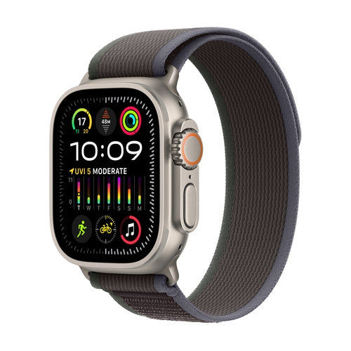 Ultra 2 GPS + Cellular, 49mm Titanium Trail Loop S/M