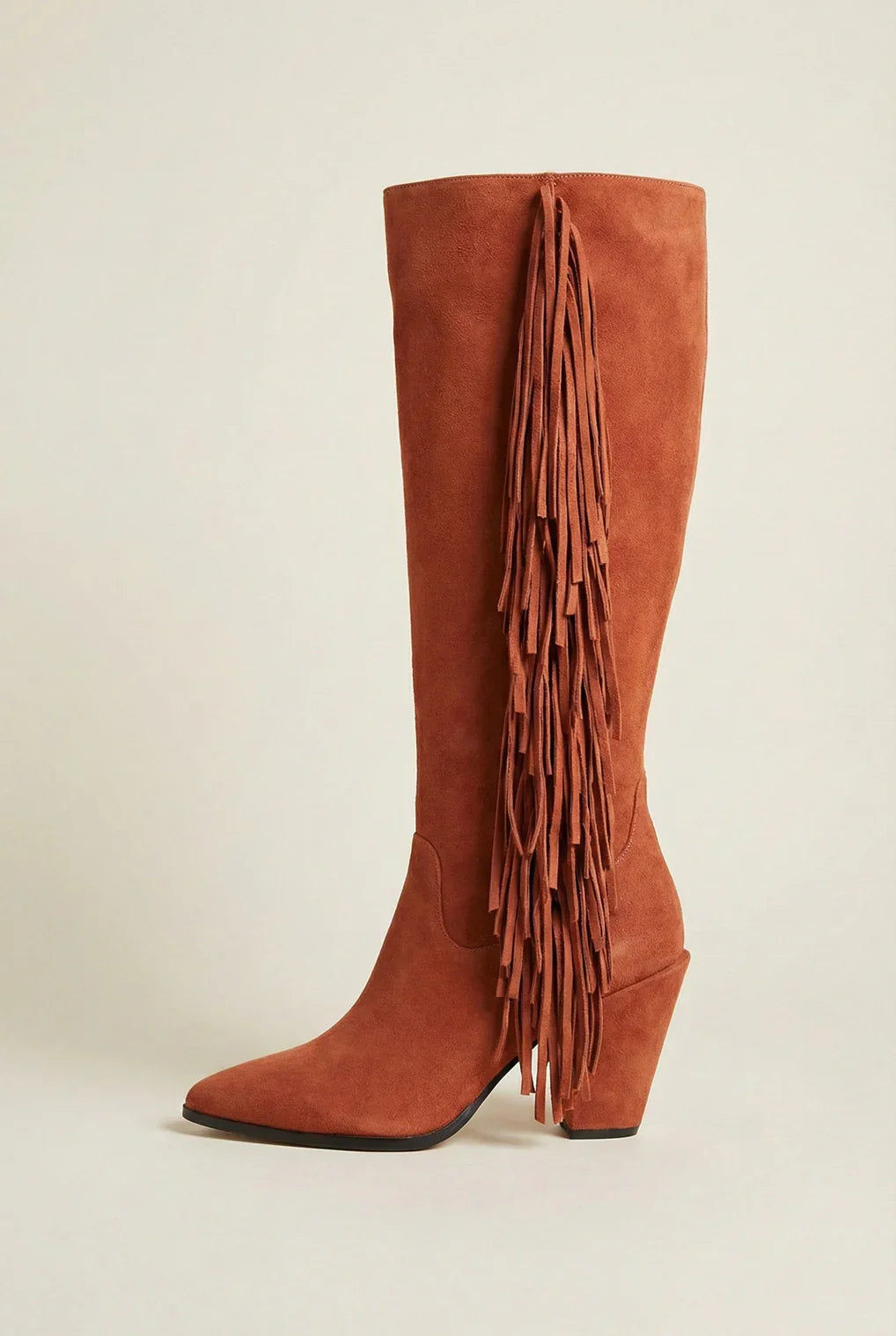 Stuart Weitzman Kenley Fringe Boots