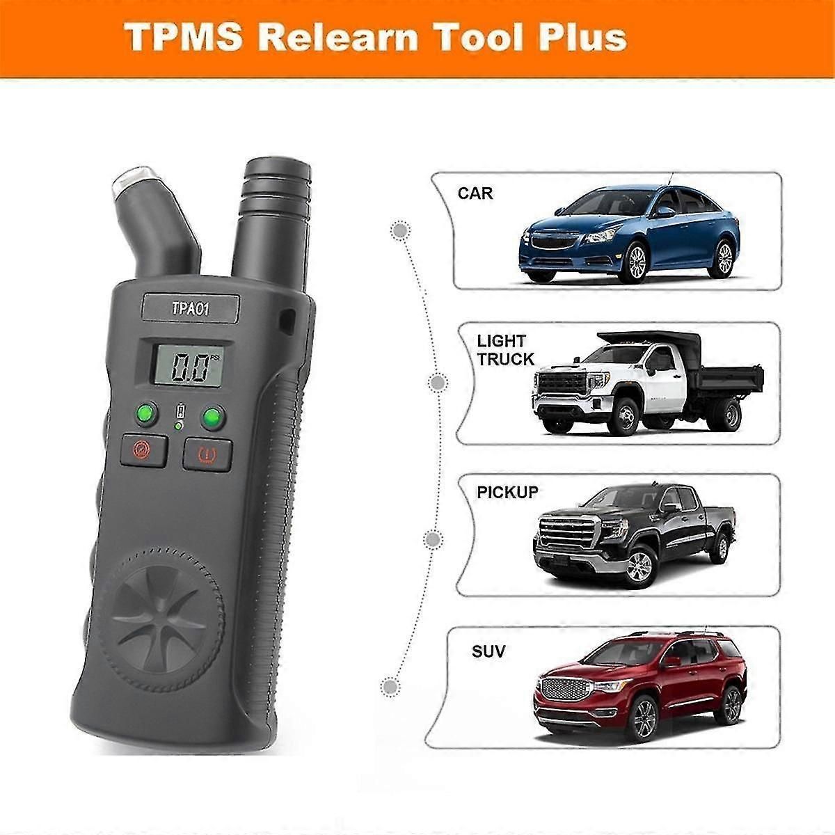 Tpa01 Tpms Relearn Tool Digital Tire Pressure Gauge For Tire Pressure Sensor Reset Tool For Opel zxin