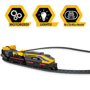 CAT LITTLE MACHNE POWER TRUCK TRAIN SET