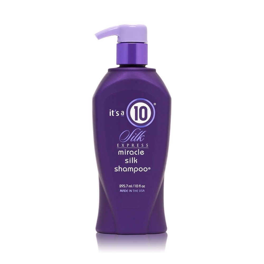 It's a 10 Haircare Miracle Silk Shampoo, 295.7ml