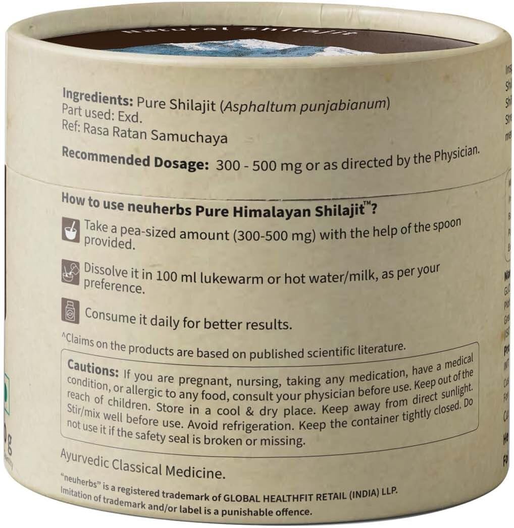 Neuherbs Pure Himalayan Shilajit 20g