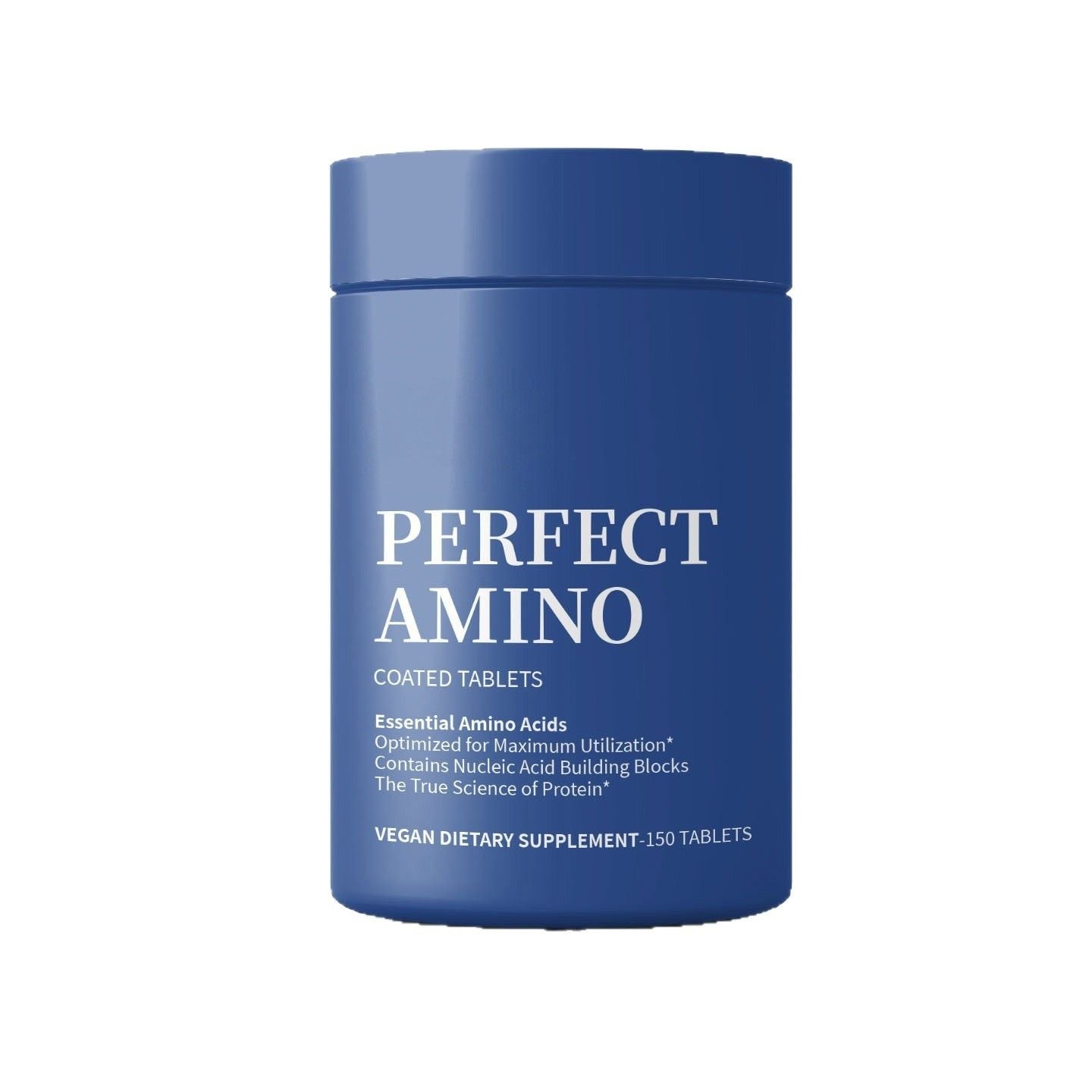 Perfect Amino Coated Tablets, Vegan Dietary Supplement, 150 Tablets, Essential Amino Acids Daily Nutrition Supplement