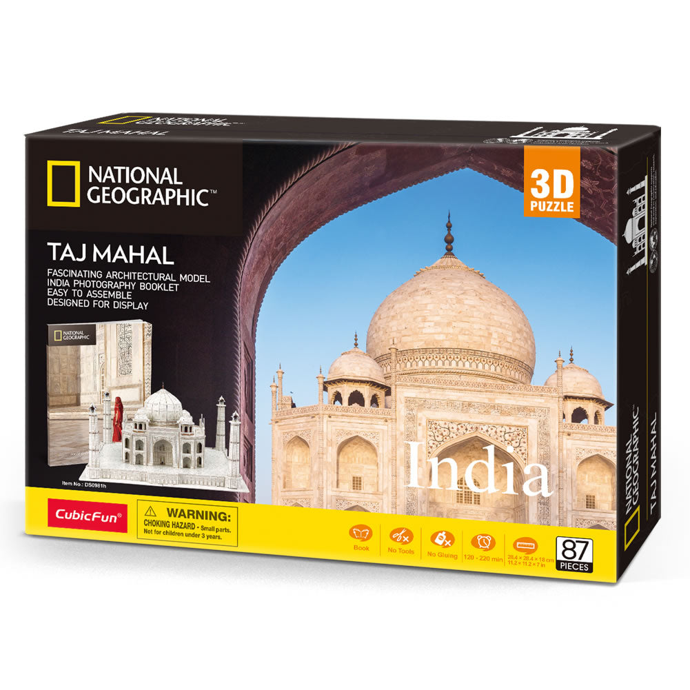 NGEO 3D PUZZLE TAJ MAHAL 87PCS