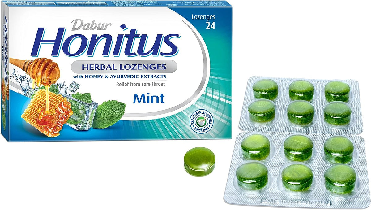Dabur Honitus Herbal Lozenges Mint 24