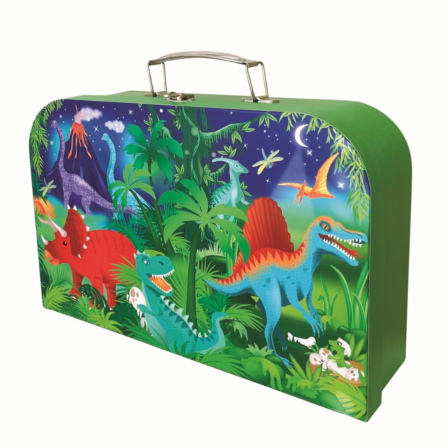 Box CanDIY Totally Dino Adventure Travel Suitcase Multi-Craft & Activity Set, 6+ years