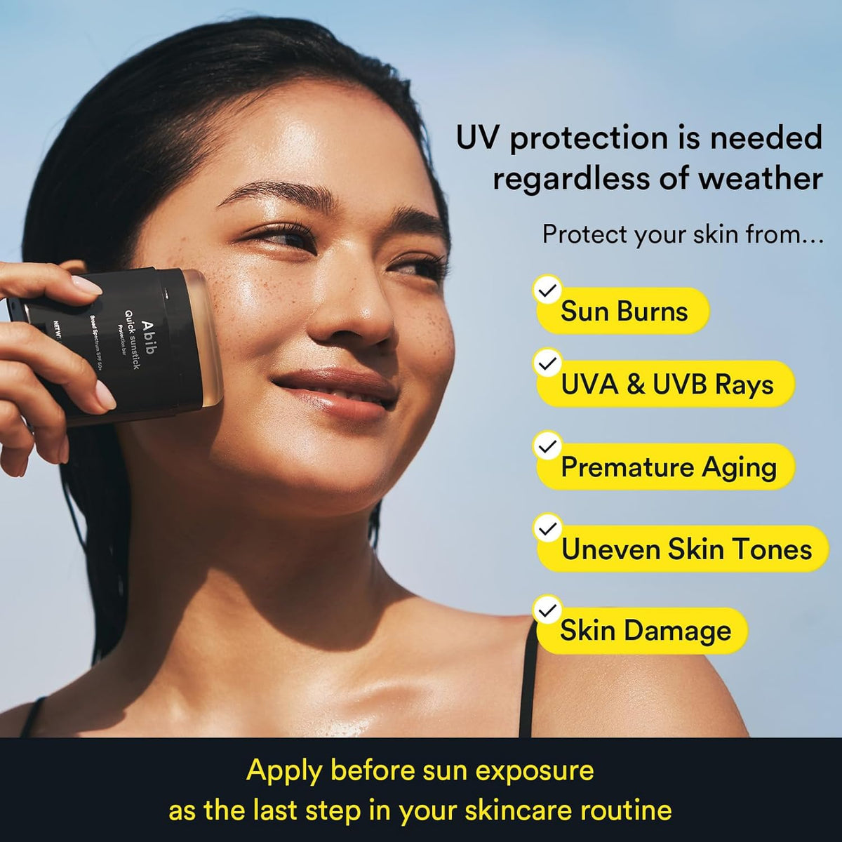 Abib Quick Sunstick Protection Bar Spf 50+ 22 g