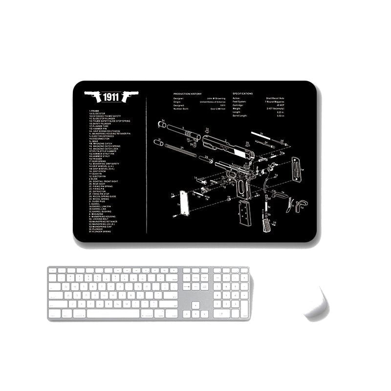 2 PCS Non-slip Mouse Pad 3mm