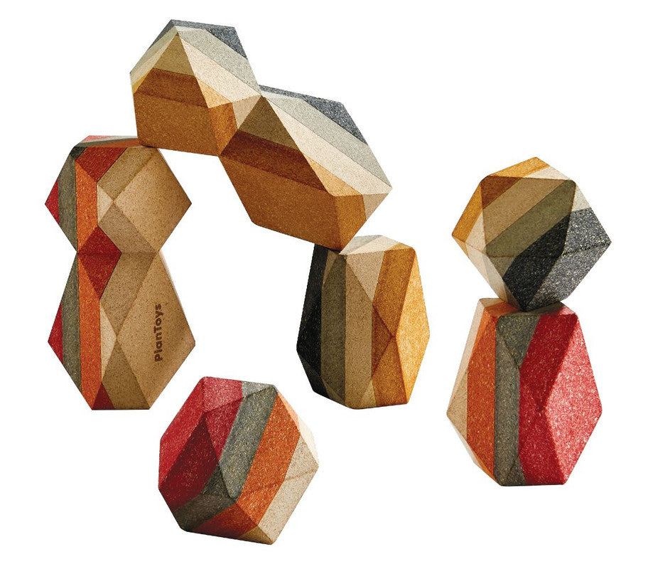 PlanToys Geo Stacking Rock