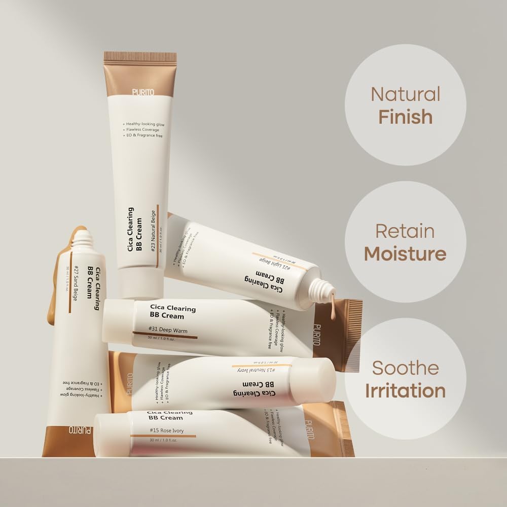 PURITO Wonder Releaf Centella BB Cream #27 Sand Beige [30ml]