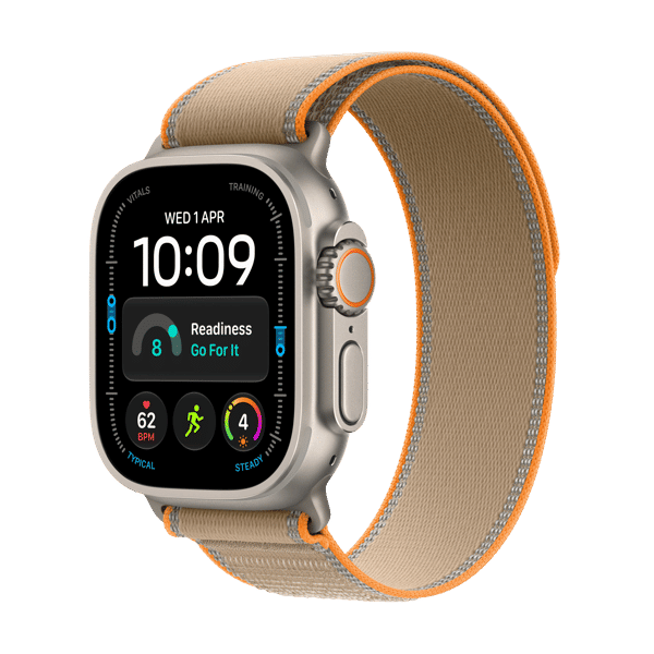 Apple Watch Ultra 4 G+C 49mm Titanium Case with Trail Loop - S/M