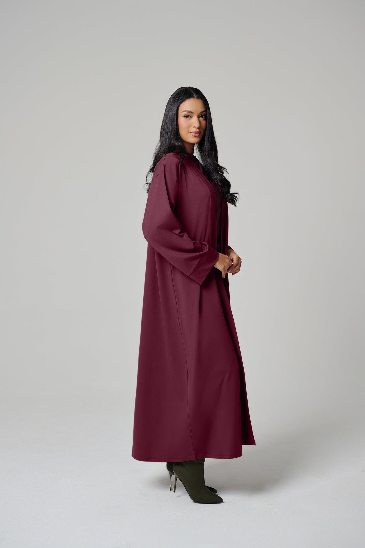 MULU Classic Women's Abaya - Maroon