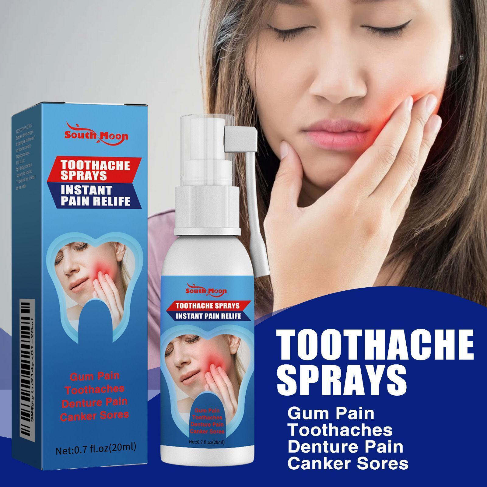 Oral Fresh Breath Spray Mouth Freshener 20ml