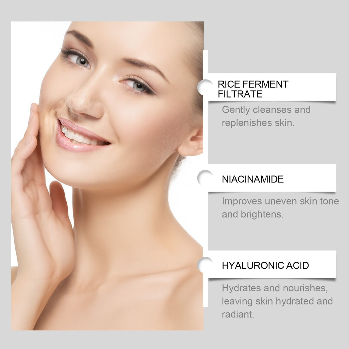 100g Black Rice Cleanser with Hydrating and Deep Pore Cleaning