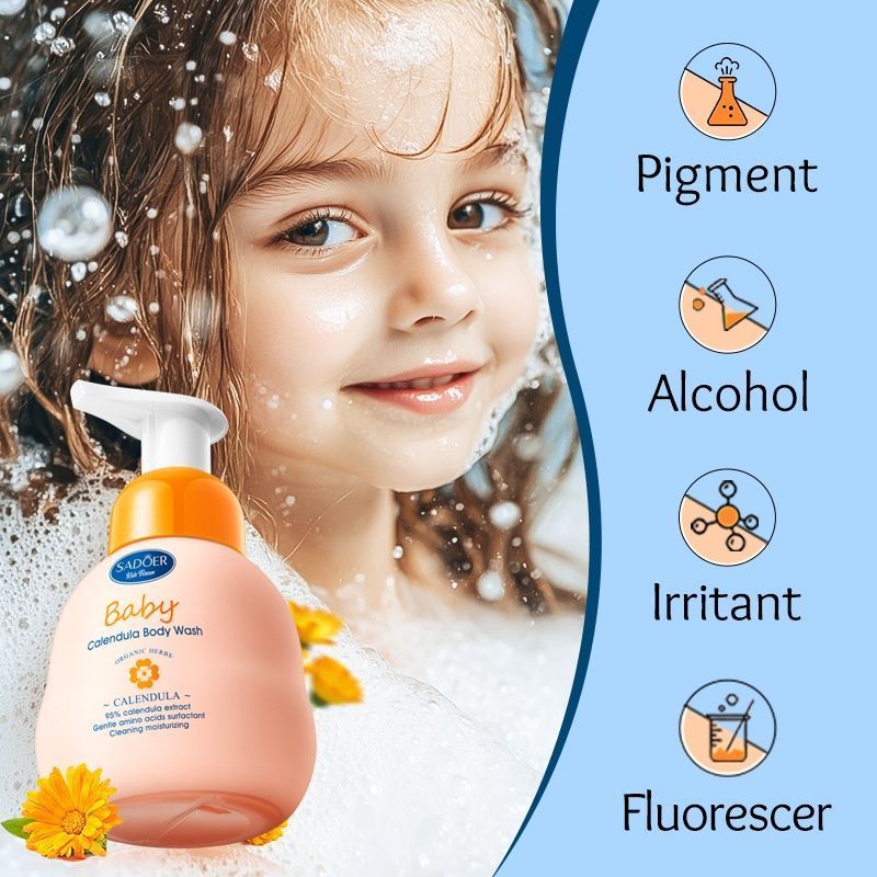 Calendula Children’s Shower Gel, Non-Irritating - 001-SD36308
