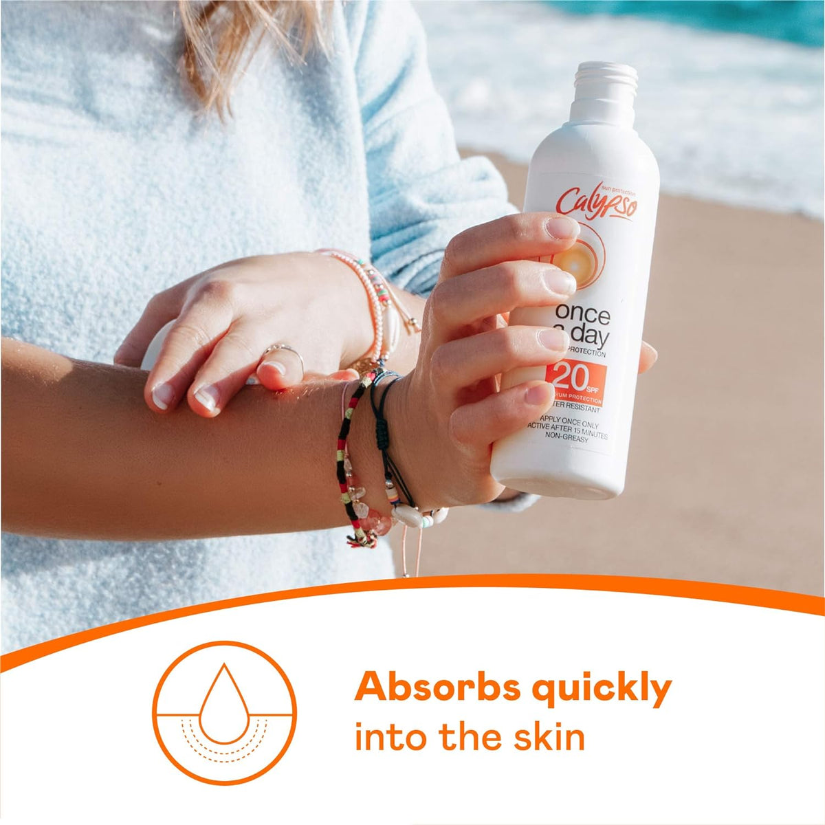 Calypso Kids Once A Day Tan and Protect Lotion SPF40 150 ml