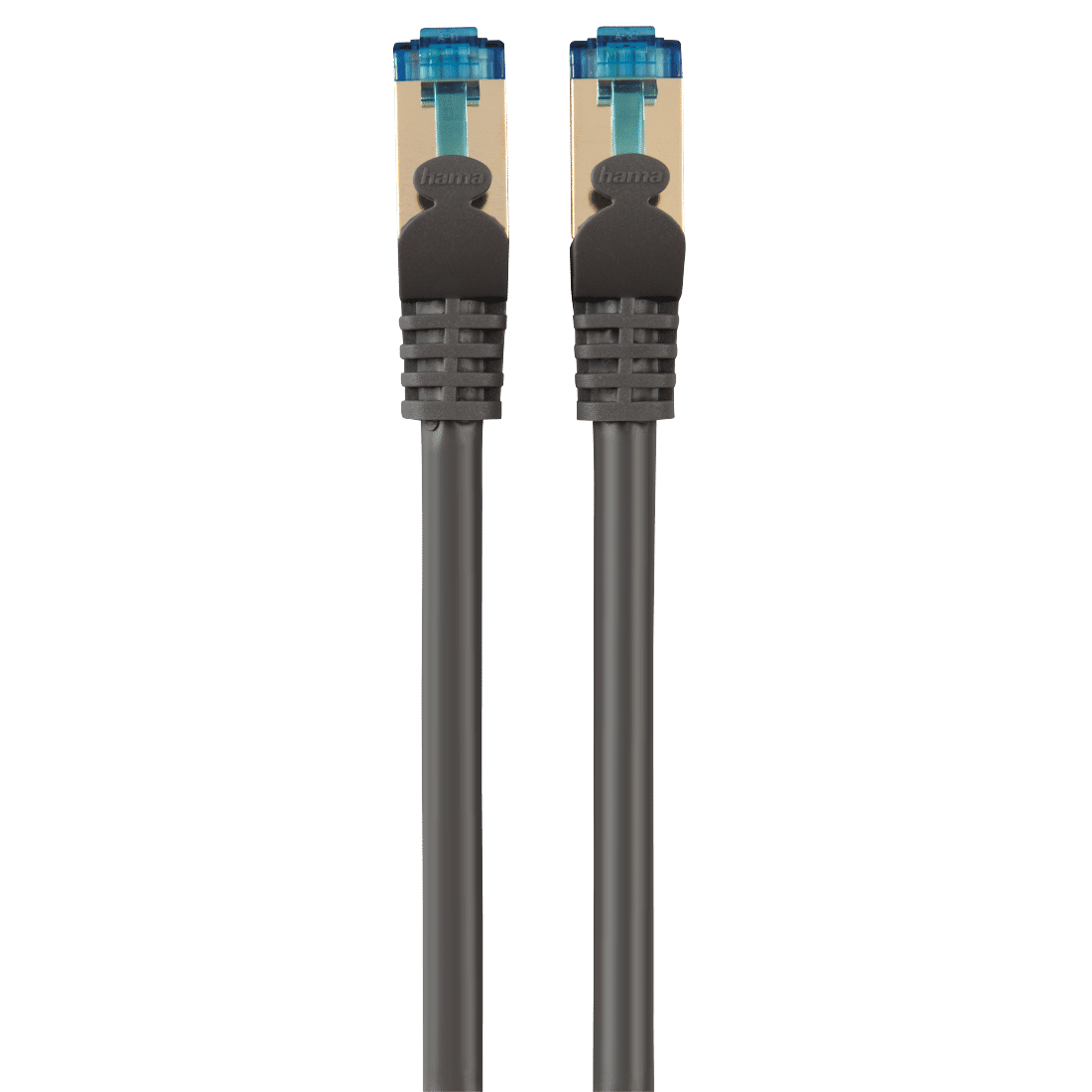 HAMA 45052 CAT-6-Network Cable PIMF, gold-plated, double shielded, 1,50 m