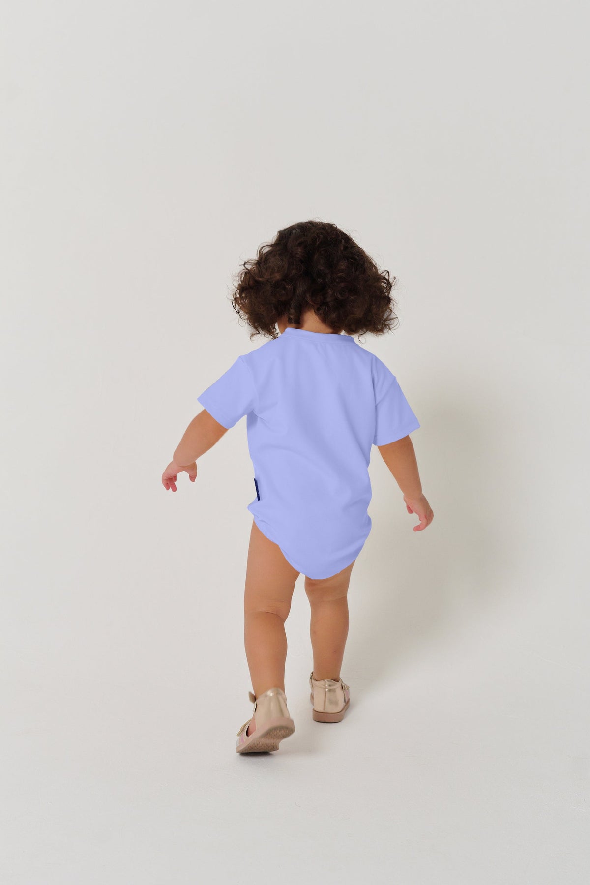 MULU Classic Unisex Baby Romper - Light Blue