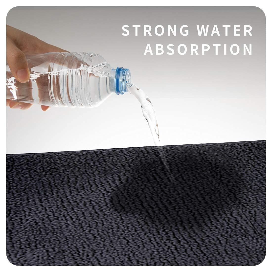 AIESY®  Beautiful Super-Soft Solid Runner Rug