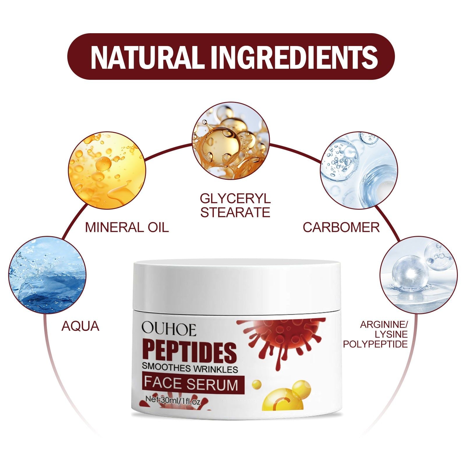 Revitalize Your Skin with Retinol Anti-Wrinkle Cream, Firming, Brightening, Moisturizing ,30ml