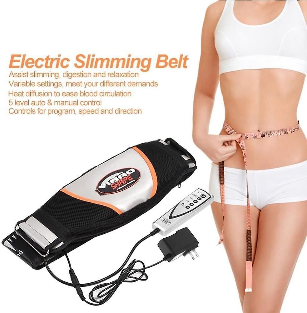 Professional Fitness Vibro Shape Vibration Fat Burner Relaxing Belt Massager with Remote Control